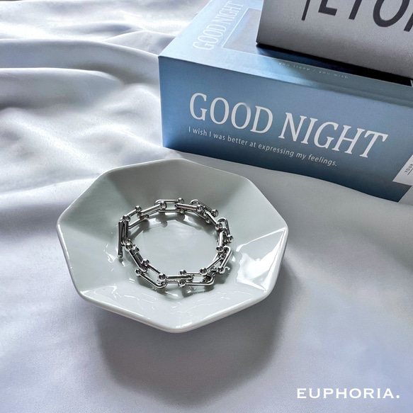 再6 【OP 金属アレルギー対応】 ブレスレット シルバー チェーン