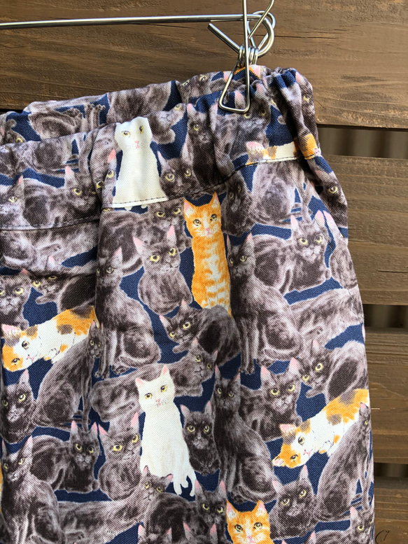 ねこネコ猫ショートパンツ　大人用 2枚目の画像