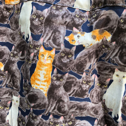 ねこネコ猫ショートパンツ　大人用 5枚目の画像