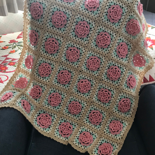 専用　ブランケット　ハンドメイド　ピンクス生地 ブランケットハンドメイドピンクス
