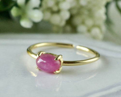 ★値下げ★鑑別メモ付き　ルビー　リング　フリーサイズ 送料無料】7月誕生石 スタールビー リング 7号〜フリーサイズ