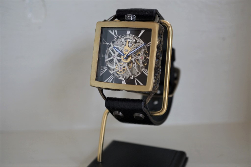 メカニックシルバースクエア　真鍮　ブラック 27,170円