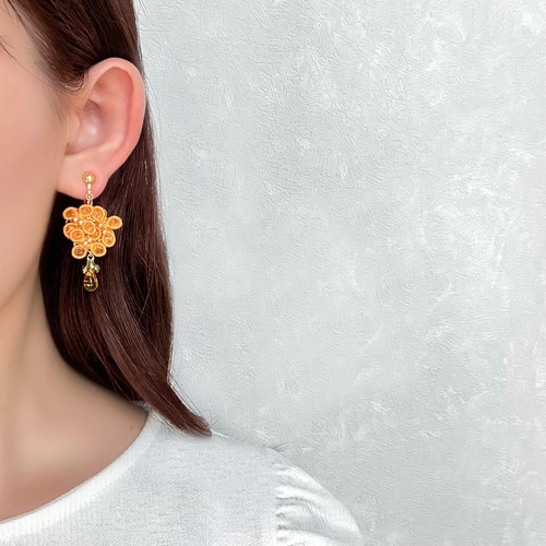 ふし様：オーダーメイドイヤリング ピアス[ODF-1141]｜オーダーメイド（ジュエリー）