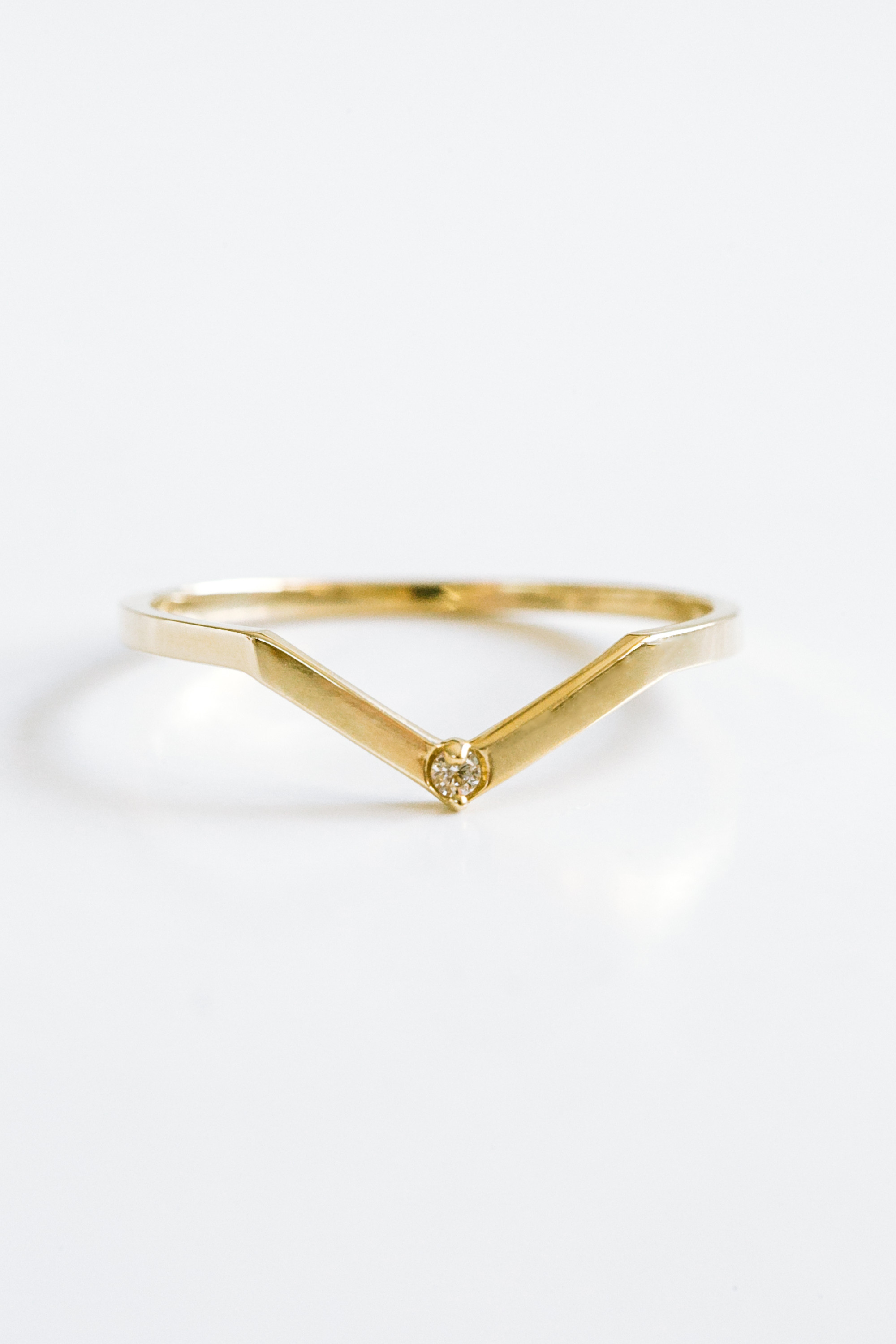 14K金 ゴールド Cz サム ミドル インデックス ファランジ ジュエリ 女子 地金 アニバーサリー ピンキーリング 10,132円