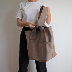 CLOUCHY SHOULDER BAG（マットブラウン） 9枚目の画像