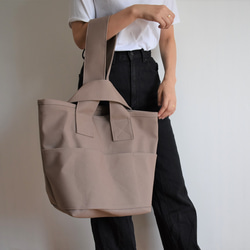 CLOUCHY SHOULDER BAG（マットブラウン） 14枚目の画像