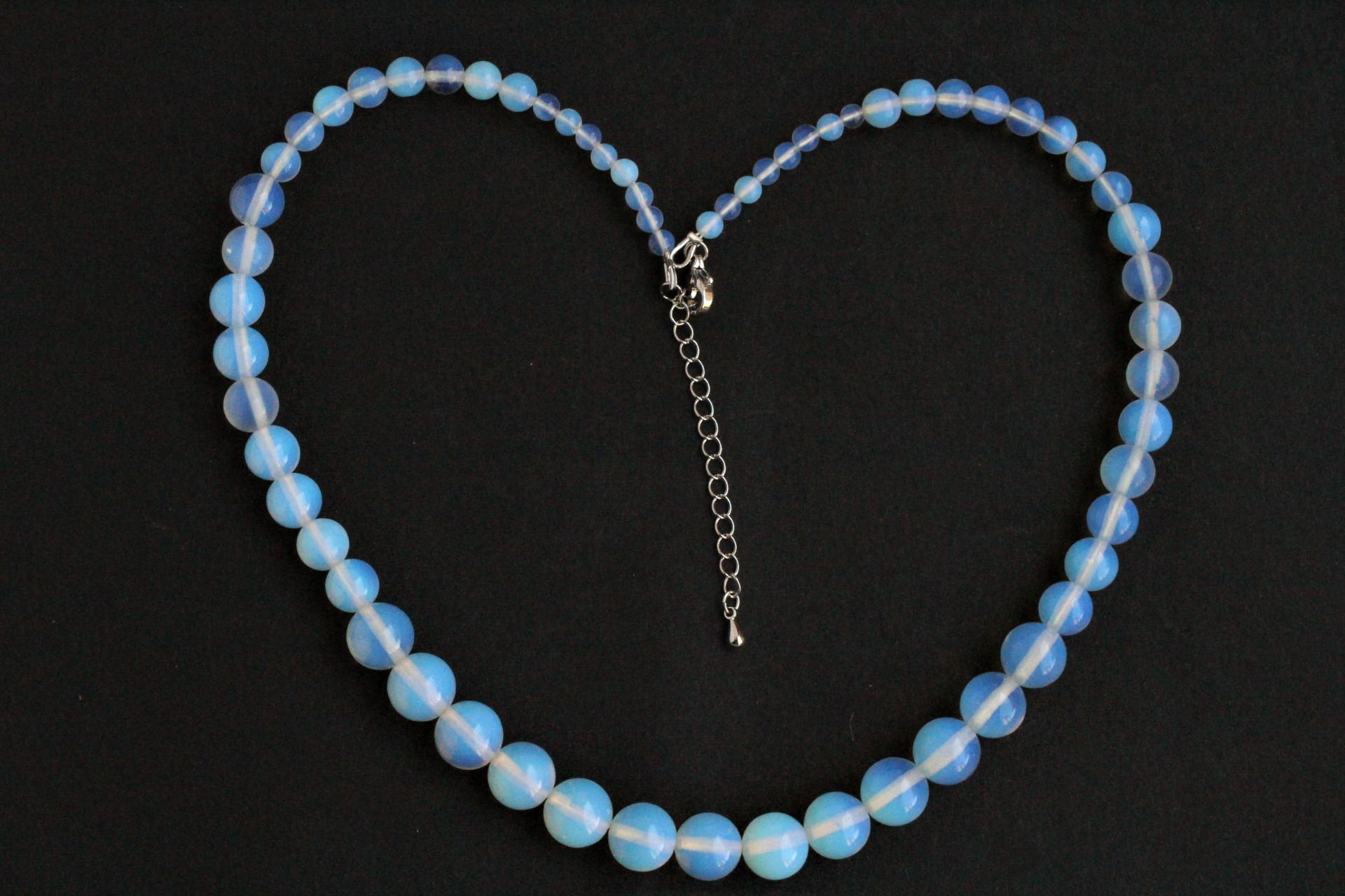 シンセティックオパール　グラデーション　ネックレス