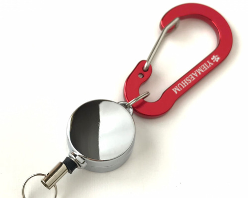 【あおのり】カラビナ型キーホルダー 受注生産品] No.303B [Carabiner Key Ring] カラビナ