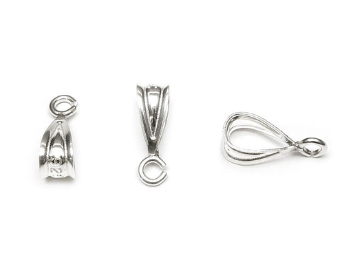 SILVER925 バチカン 9.5×3mm【2コ販売】(SV-886TMG 金具