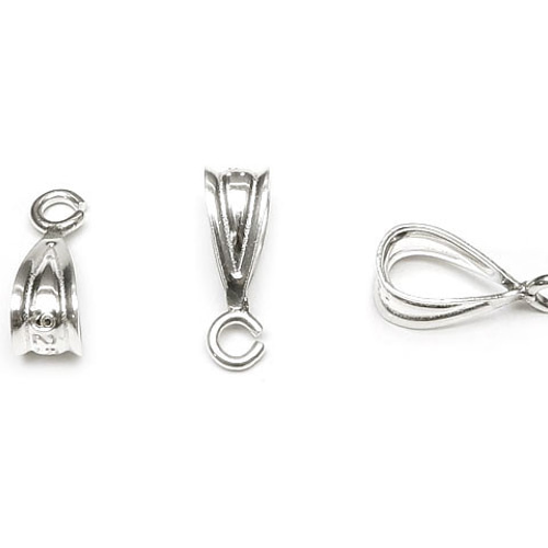 SILVER925 バチカン 9.5×3mm【2コ販売】(SV-886TMG 金具
