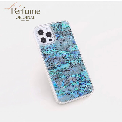 キラキラ天然シェル✨アバロンシェル ブルー 青色 貝殻 オリジナル