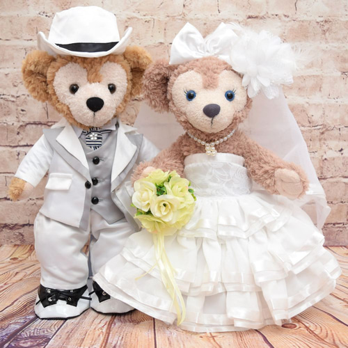 ダッフィー＆シェリーメイ 着せ替え コスチューム ウエディングドレス