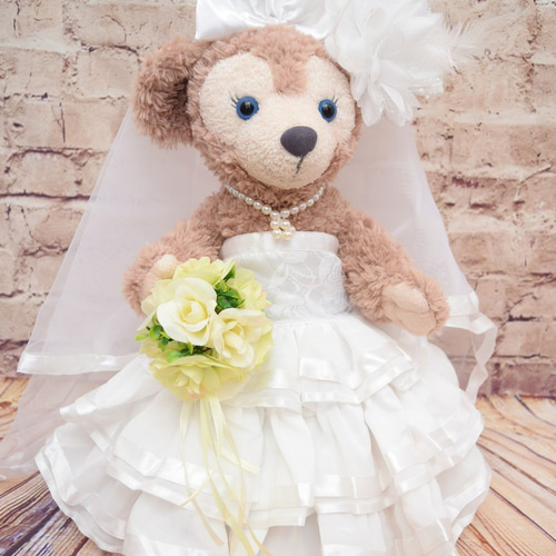 ダッフィー＆シェリーメイ 着せ替え コスチューム ウエディングドレス