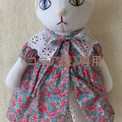 前髪ぱっつんのシロねこちゃん ぬいぐるみ deg.doll 通販 16075593