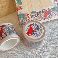 [ FOX WISH ] Washi tape / Japanese paper washi tape 1枚目の画像