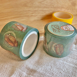 [Messenger owl] Washi tape / Japanese paper washi tape 1枚目の画像