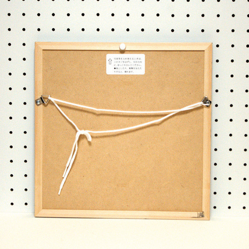 正方形(295×295)mmマット2種（A5・2L用）フォトフレーム（額縁）（白