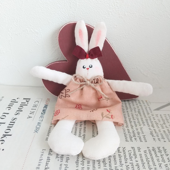 カントリードール うさぎ ぬいぐるみ まめちゃん(U＾ω＾) 通販