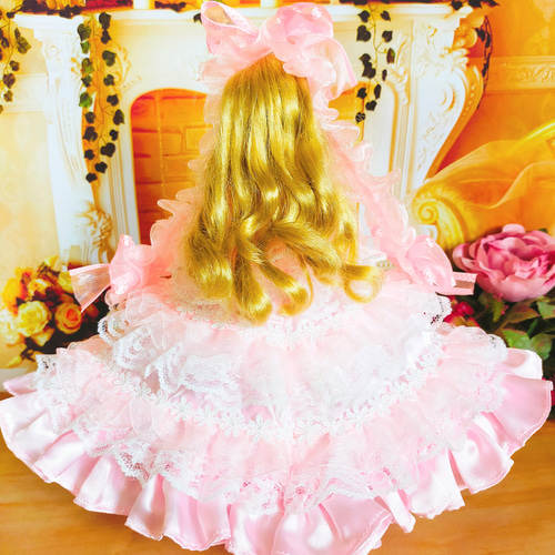 リカちゃん ドレス ドールドレス 人形服 手作り licca ハンドメイド