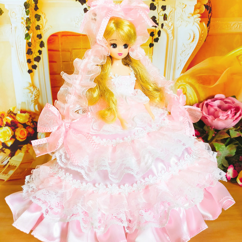 リカちゃん ドレス ドールドレス 人形服 手作り licca ハンドメイド