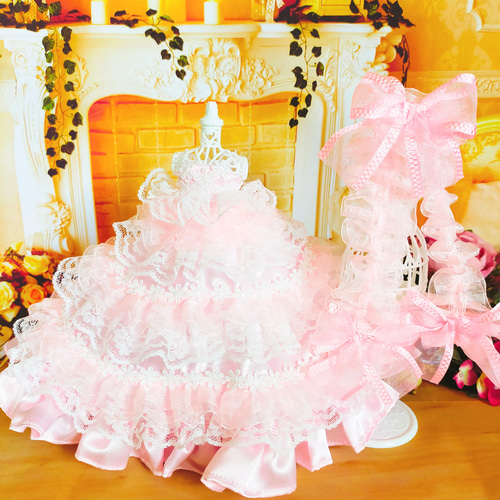 リカちゃん ドレス ドールドレス 人形服 手作り licca ハンドメイド