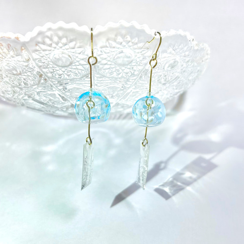 パフェ様　ご購入　おまとめページ　風鈴ピアス　イヤリング 金魚鉢風鈴のピアス/イヤリング ピアス（フック・チェーン
