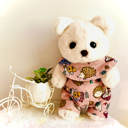 テディベア『Baby bear』ベージュ(お洋服付) 4枚目の画像