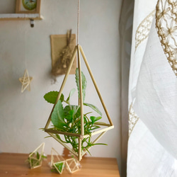 フェイクグリーン付きヒンメリ3点セット　 6枚目の画像