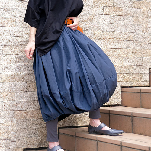 お値下げ＊ふんわり広がったバルーン＊シーズンレスコットン素材  