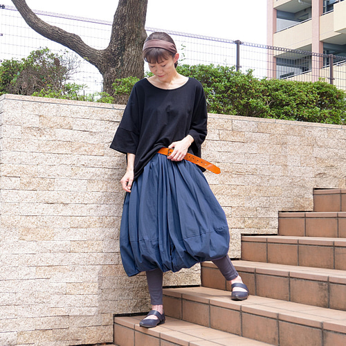 お値下げ＊ふんわり広がったバルーン＊シーズンレスコットン素材  