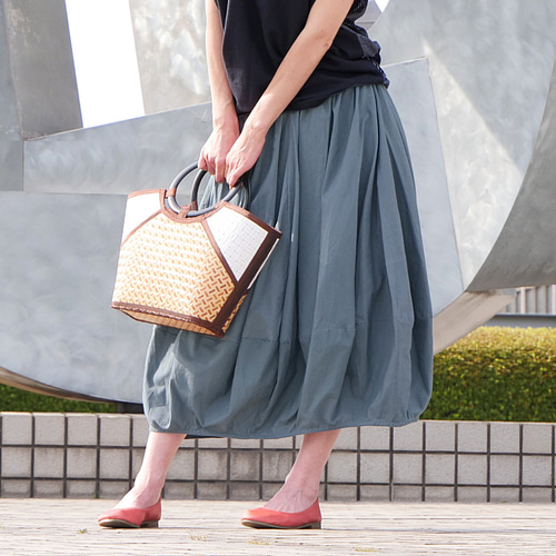 お値下げ＊ふんわり広がったバルーン＊シーズンレスコットン素材  