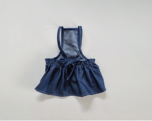 ◇犬服◇ サロペットスカート(ライトデニム) ペット服・アクセサリー