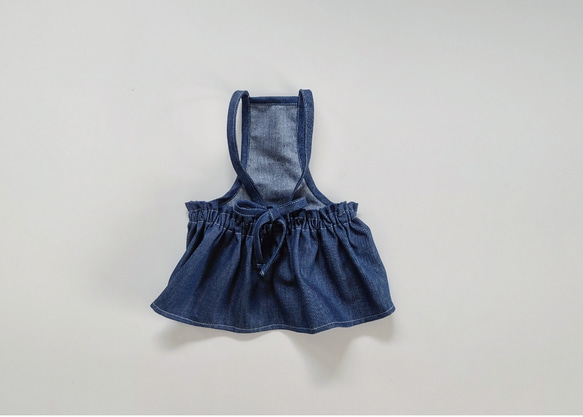 ◇犬服◇ サロペットスカート(ライトデニム) ペット服・アクセサリー