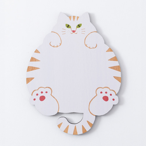 猫雑貨・ねこまみれ｜木製コースター/プレート【 腹見せ】 コースター