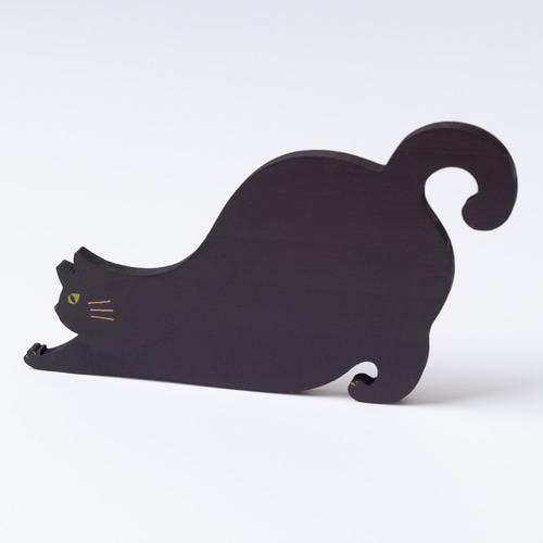 ❀クロネコさん ハンドメイド布小物 パネルサンプル 黒猫❀ ❀クロネコ