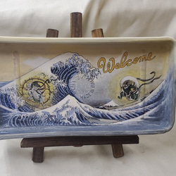 浮き彫り彫刻画 さくら 高級ウェルカムボード イーゼル付 その他