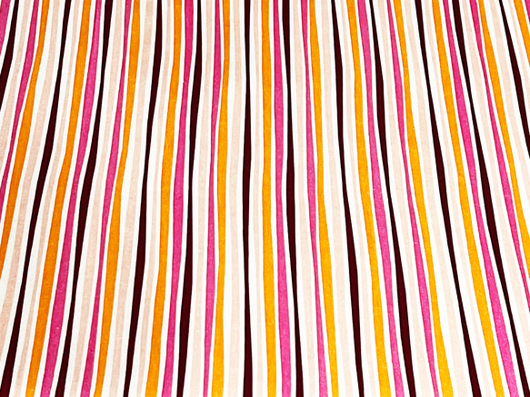 Michael Miller 110cm x 50cm Narrow Path Stripes/Pink 2枚目の画像