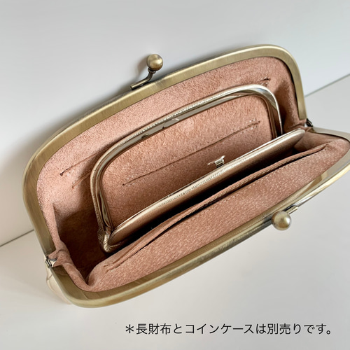 がま口長財布レザー 楽天市場】【動画あり】財布 レディース 長財布 がま口 本革 大