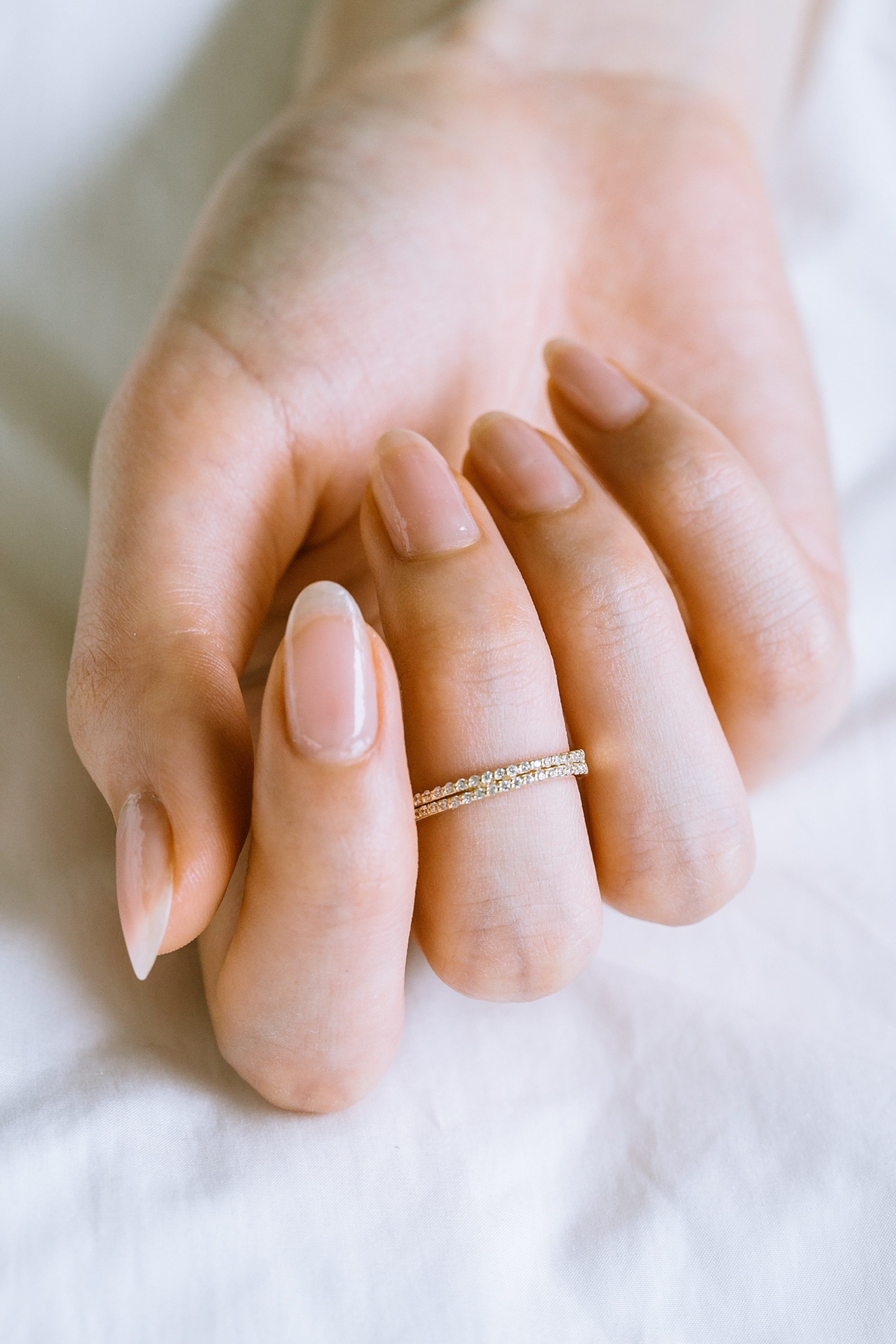 14K金 ゴールド サム ミドル インデックス ファランジ ジュエリ 女子 地金 アニバーサリー ピンキーリング