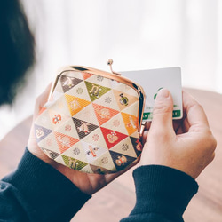 ⭐❣️逸品❣️西陣織。新作。落款入り。♪ Amazon | [EsuonHappiness] 名刺入れ レディース 多色 西陣織