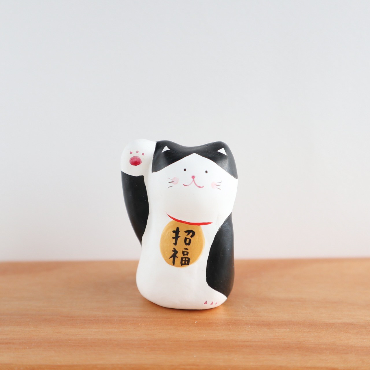 張子　招き猫の置物 約30cm