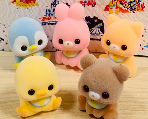 ベビーアニマル フロッキー ベビーシャワー 人形5種 その他素材 Sunny
