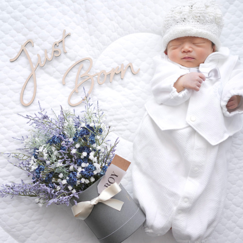 ジェンダーリビールブーケ＊オーダーメイド＊マタニティフォト 月齢