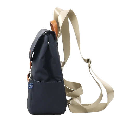 豊岡鞄】For the Blueミニリュック 漁網再生SDGs 開閉し易い 豊岡鞄】For the Blueミニリュック 漁網再生SDGs 開閉し易い