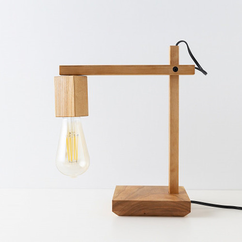 デスクランプ エジソンランプ ウォールナット チェリー スタンドライト