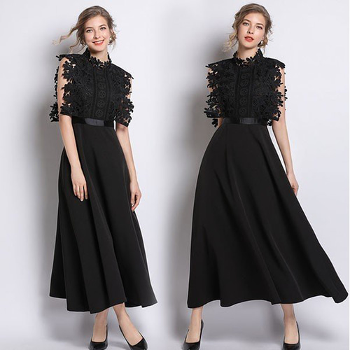 1453パーティードレス 結婚式 フォーマル ワンピース 40代50代