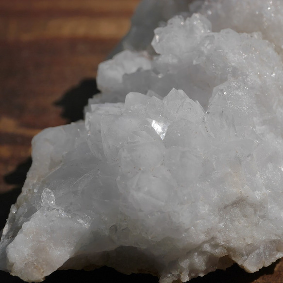 天然石 約82g約70×高40mmモロッコ産水晶原石クラスターヘッド水晶ポイント結晶群生[mro-220804-01] 6枚目の画像