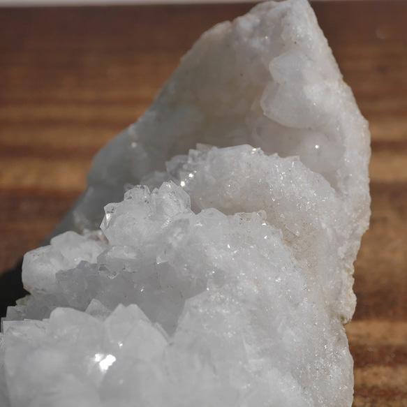 天然石 約82g約70×高40mmモロッコ産水晶原石クラスターヘッド水晶ポイント結晶群生[mro-220804-01] 5枚目の画像