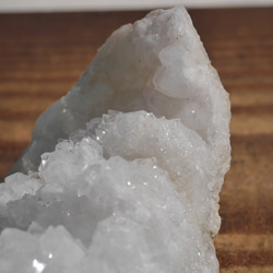 天然石 約82g約70×高40mmモロッコ産水晶原石クラスターヘッド水晶ポイント結晶群生[mro-220804-01] 4枚目の画像
