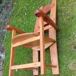 サントリーウィスキー樽（京都山崎）ロゴ入り椅子（送料無料） 4枚目の画像